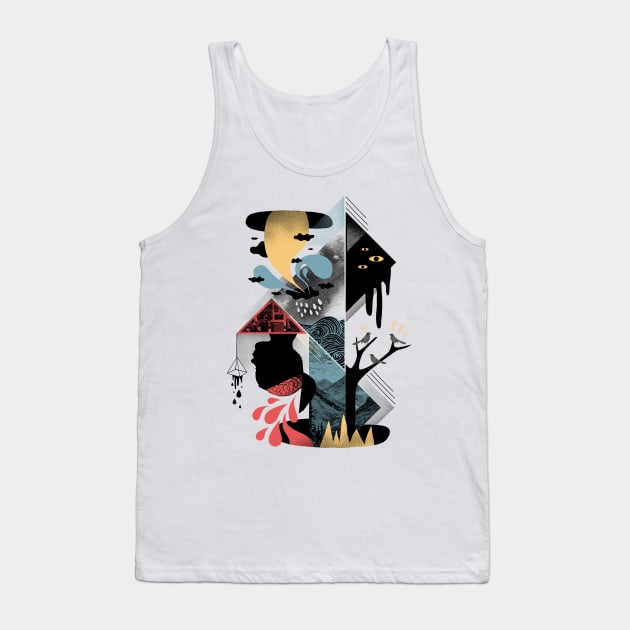 Shapes and Nightmares Tank Top by chaos_magic